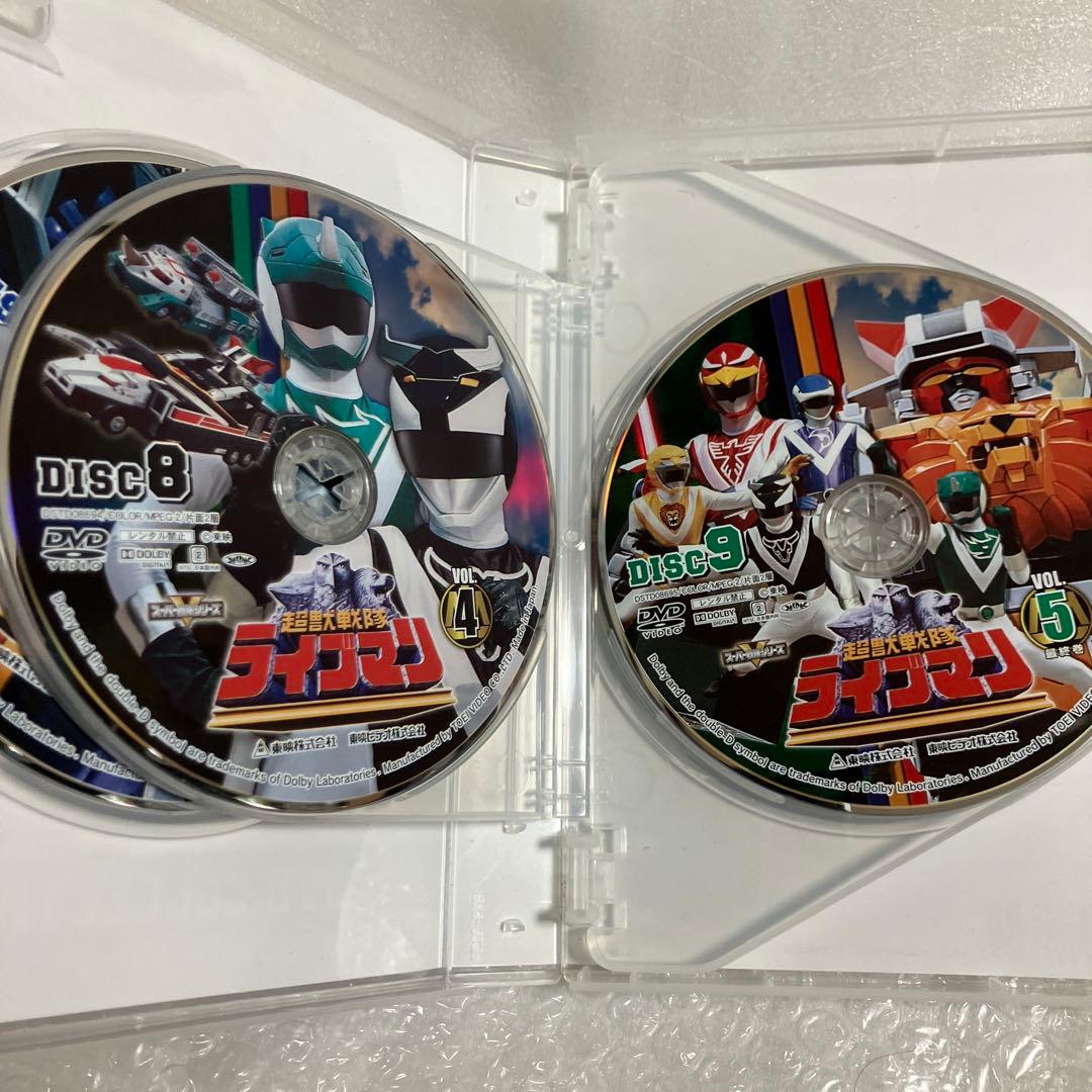 「激安」超獣戦隊ライブマン DVD COLLECTION VOL.1 VOL.2