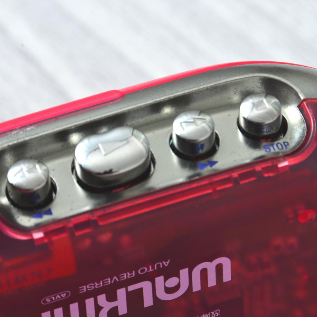 SONY WALKMAN WM-EQ5 ビーンズカセットウォークマン ピンク