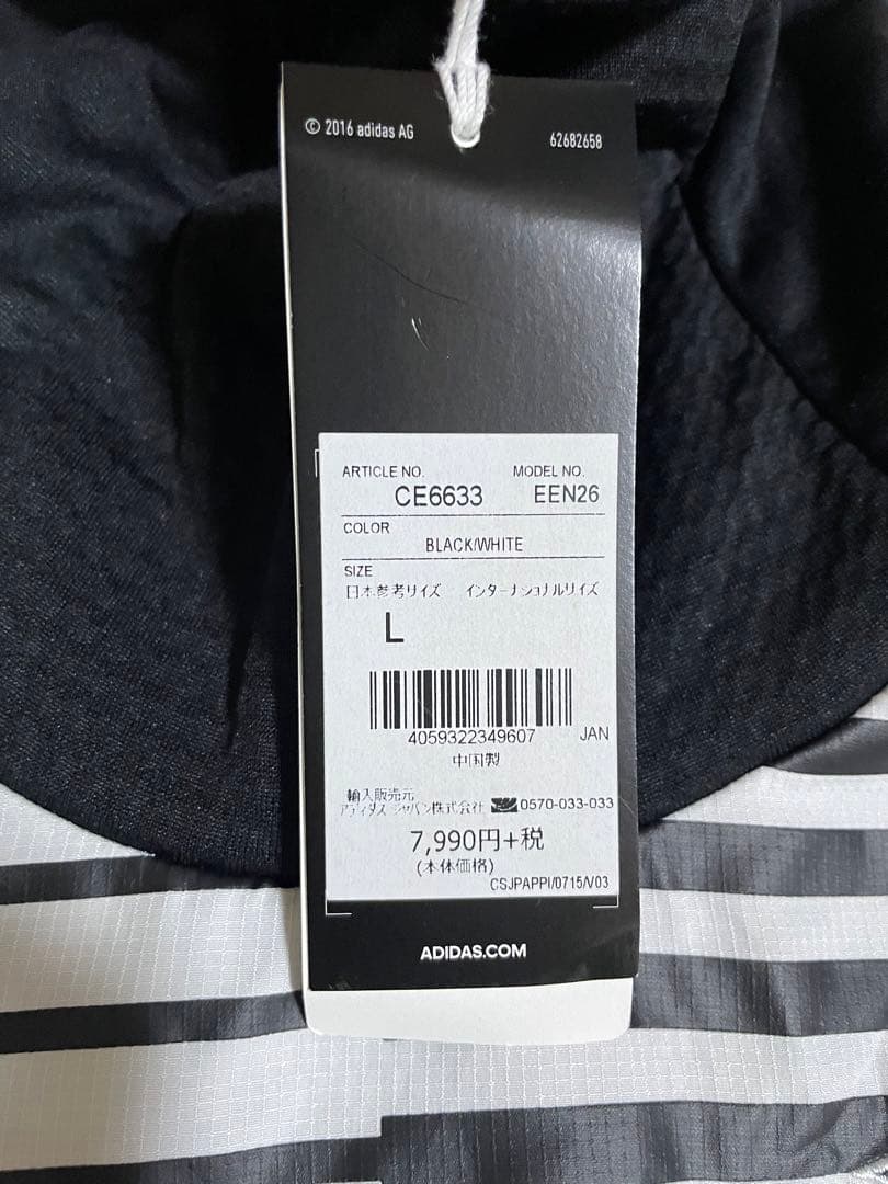 【未使用】ドイツ代表　トレーニングトップ　長袖　L　ピステ adidas