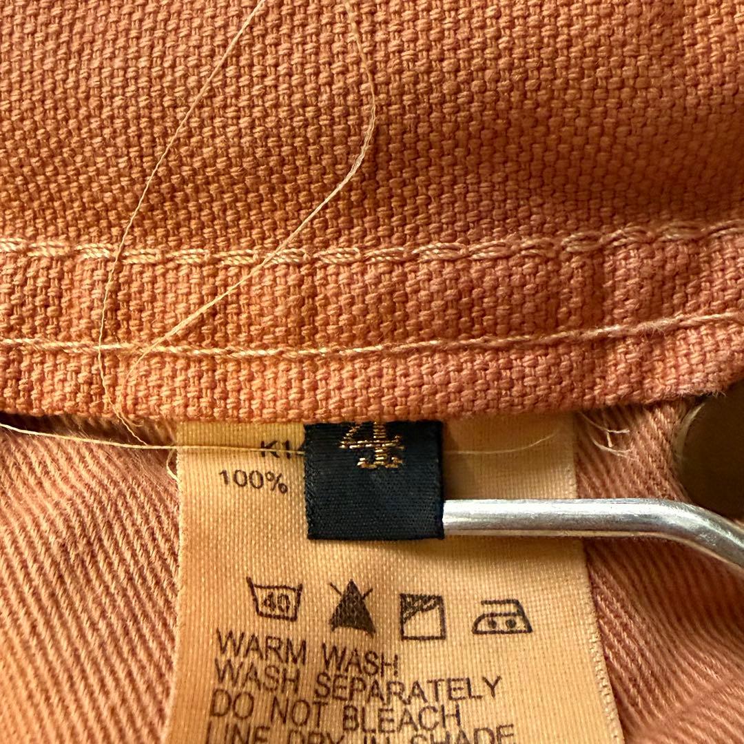 古着 KAPITAL スタッズ ワイドカーゴパンツ ピンクベージュ