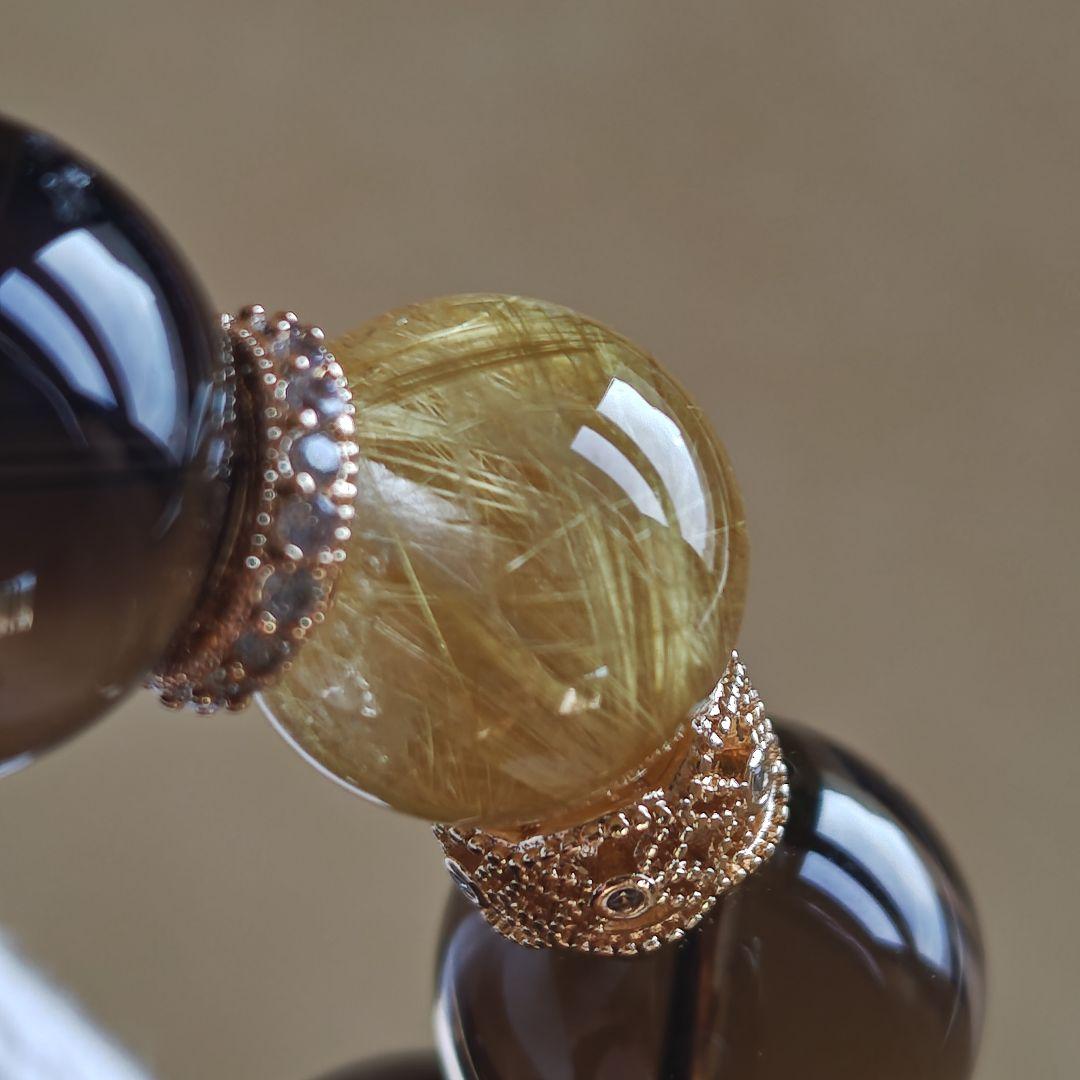 専用です♡非加熱ナチュラルスモーキーシトリン　極上レッドルチル極上ゴールドルチル