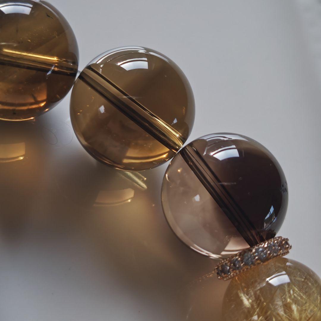 専用です♡非加熱ナチュラルスモーキーシトリン　極上レッドルチル極上ゴールドルチル