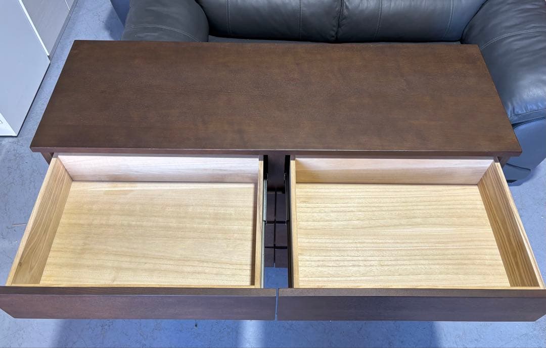 羊❁ 専用MUJI 無印良品 木製チェスト 4段ワイド 幅120cm Used