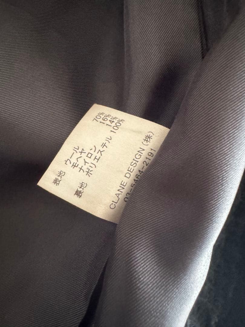 クラネ　モヘアコート　サイズ38