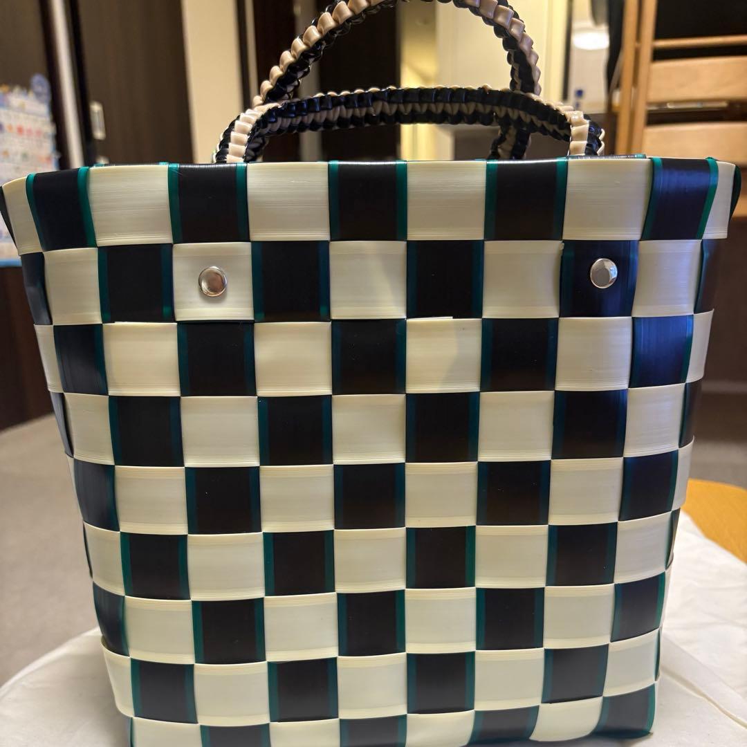 マルニマーケット テープバスケットS カゴバッグ　美品　MARNI