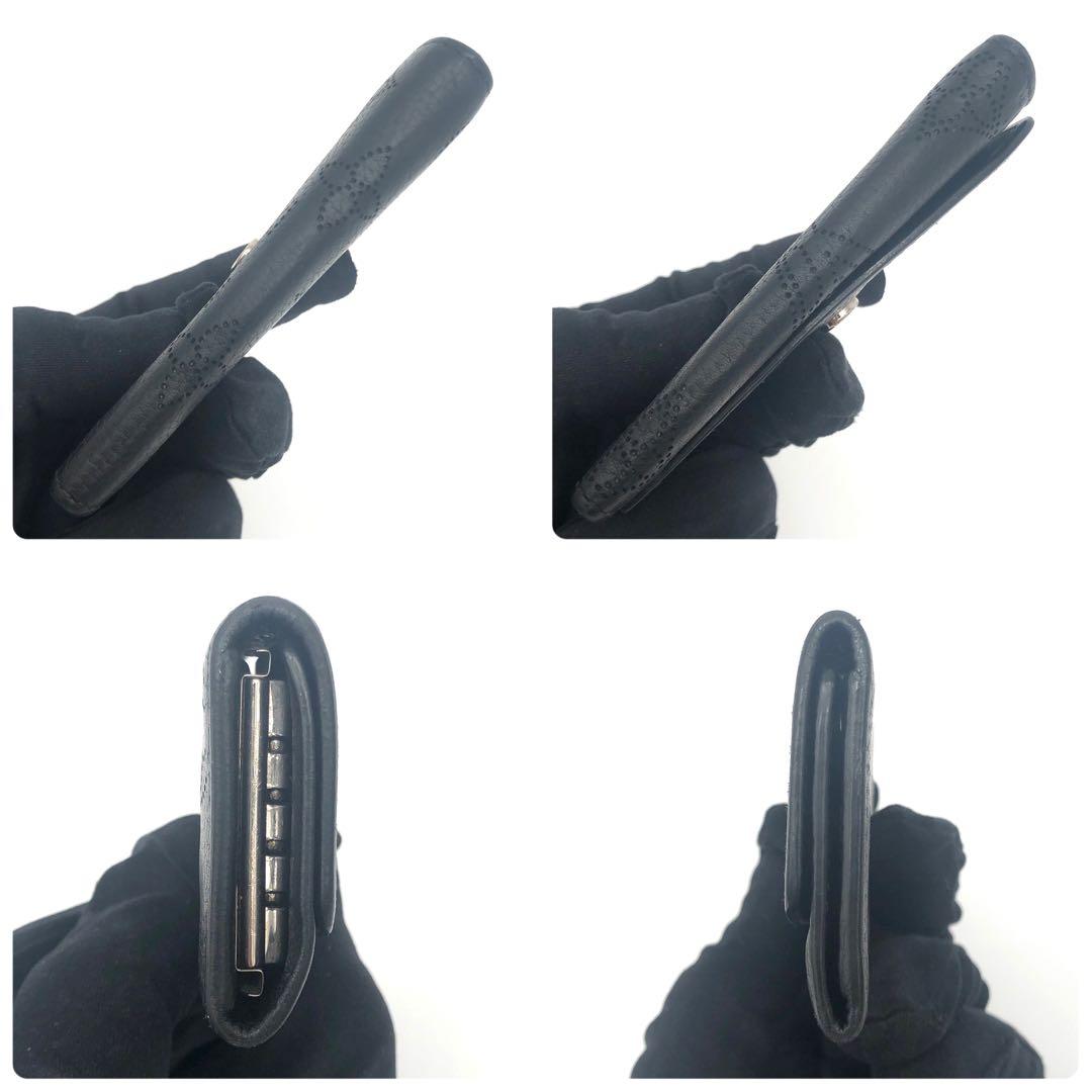 ルイヴィトン キーケース ミュルティクレ4 マヒナ ブラック モノグラム