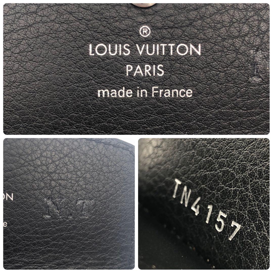 ルイヴィトン キーケース ミュルティクレ4 マヒナ ブラック モノグラム