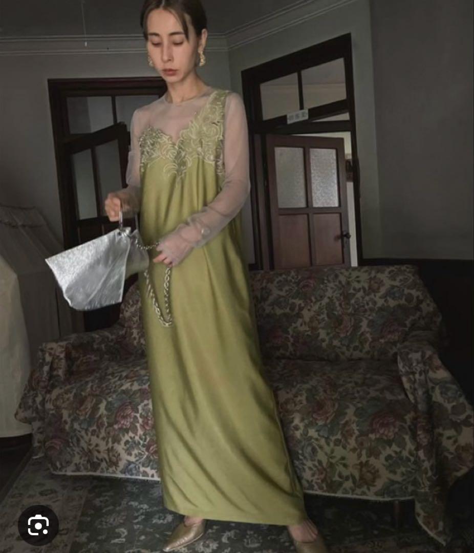 【Ameri vintage 】UND RENEE CUTWORK DRESS