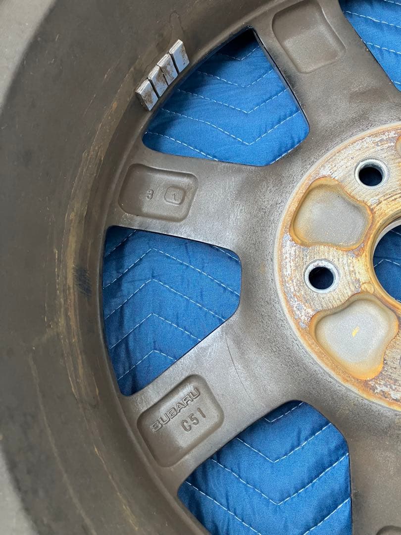 スバル レヴォーグ VM 純正 17インチホイール C51 4本セット②