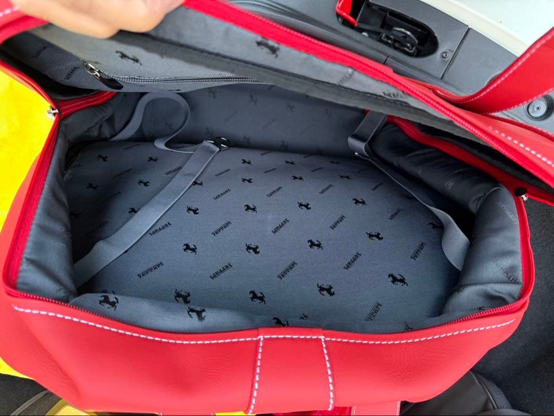 Kazuフェラーリ 458 イタリア 新車購入オーナー限定 ボストンバッグ