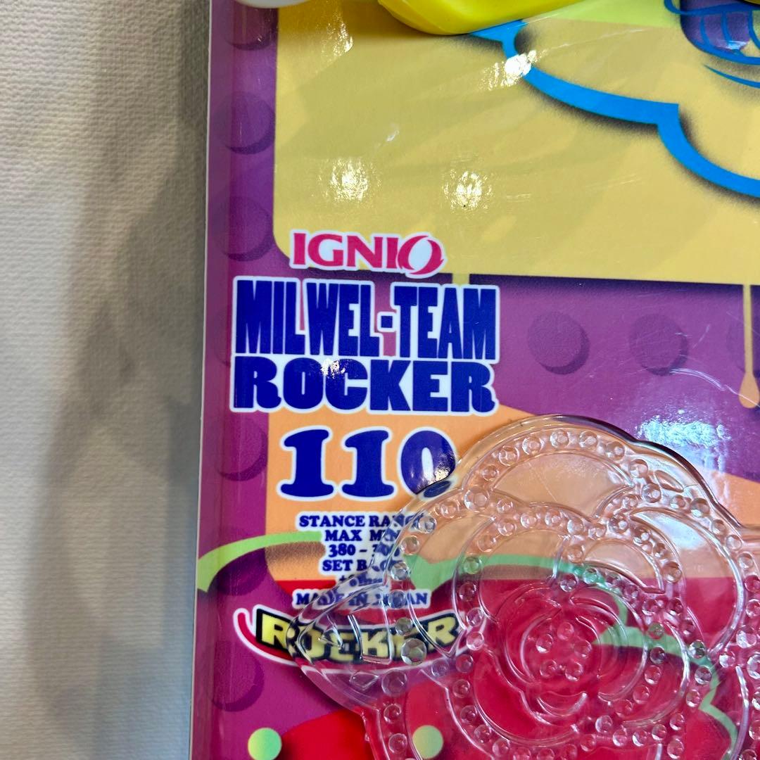 IGNIO キッズ スノーボード 110cm ビンディング付 子供用セット 入門