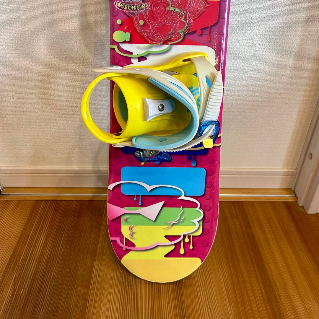 IGNIO キッズ スノーボード 110cm ビンディング付 子供用セット 入門