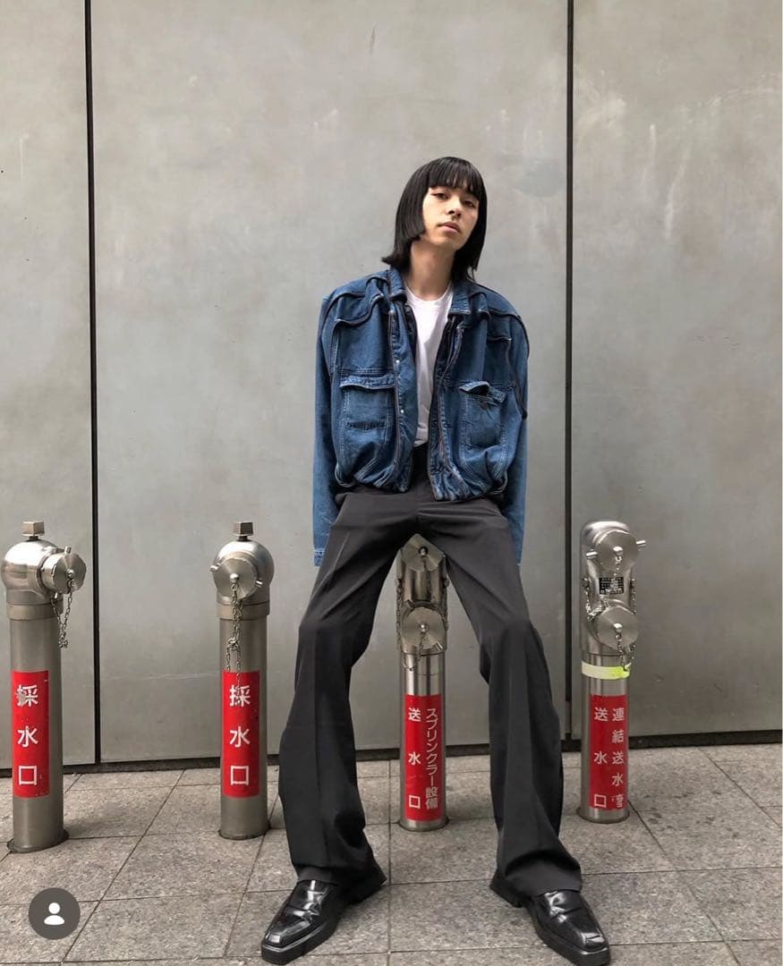 both paris gang loafers 20AW HIYADAM着用