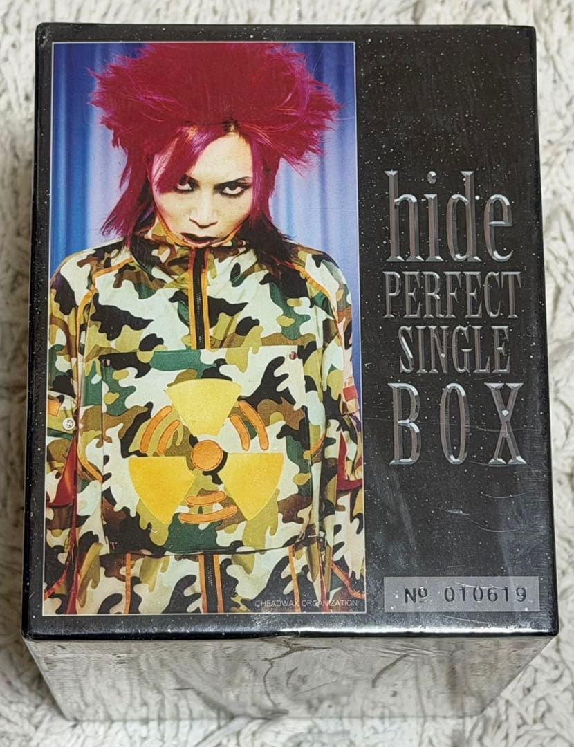 【未開封】hide PERFECT SINGLE BOX