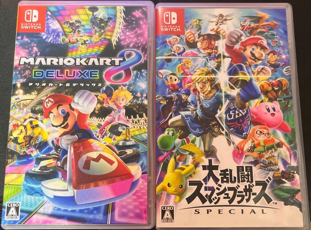 スマブラ、マリカ8デラックス