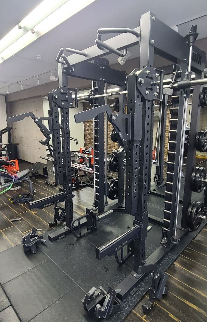 ジャマーアーム付スミスマシン&ハーフラック 【引取限定】