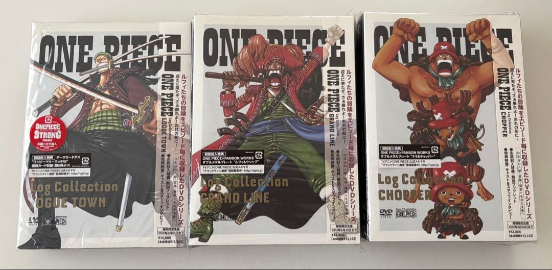 ONE PIECE Log Collection 購入特典付きDVD18巻セット
