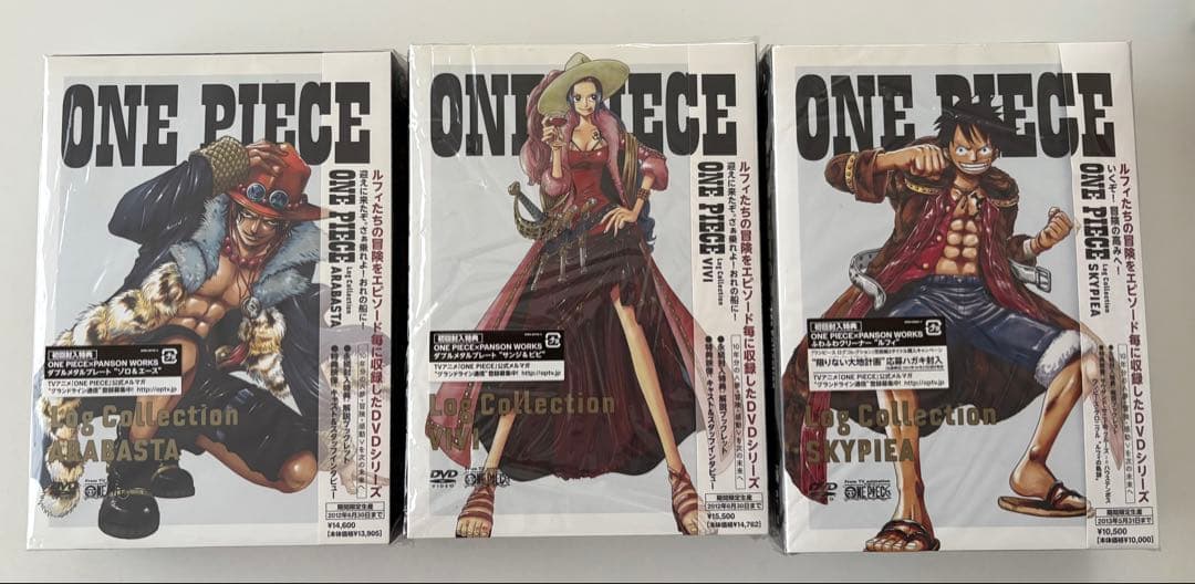 ONE PIECE Log Collection 購入特典付きDVD18巻セット