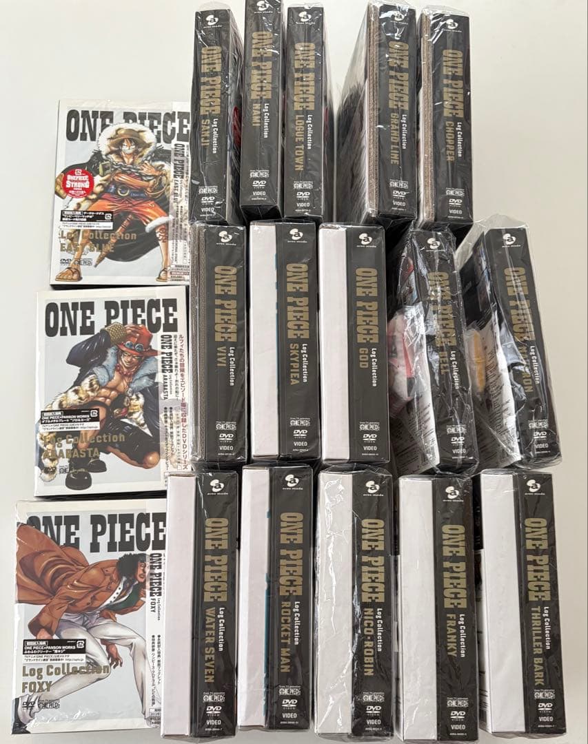 ONE PIECE Log Collection 購入特典付きDVD18巻セット