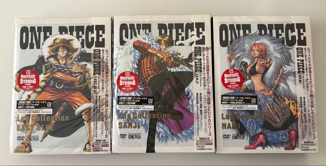 ONE PIECE Log Collection 購入特典付きDVD18巻セット