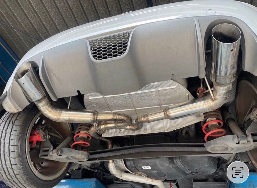 アバルト500 595 ワンオフマフラー