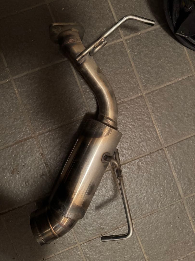 jb23ジムニー　リアピース　ショートマフラー　ヨシムラ