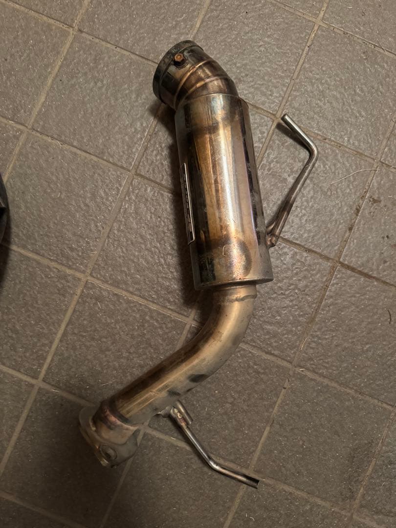 jb23ジムニー　リアピース　ショートマフラー　ヨシムラ