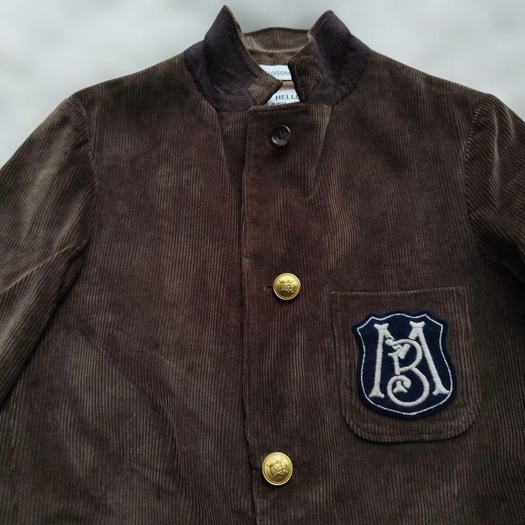 新品✨マディソンブルー S3B CORDUROY BLAZER ブラウン 02