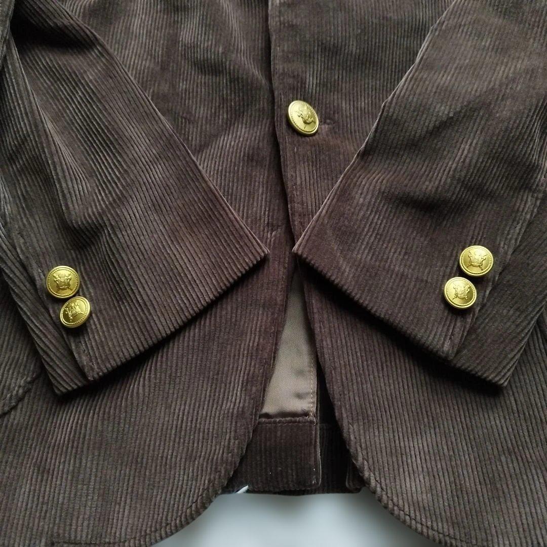 新品✨マディソンブルー S3B CORDUROY BLAZER ブラウン 02