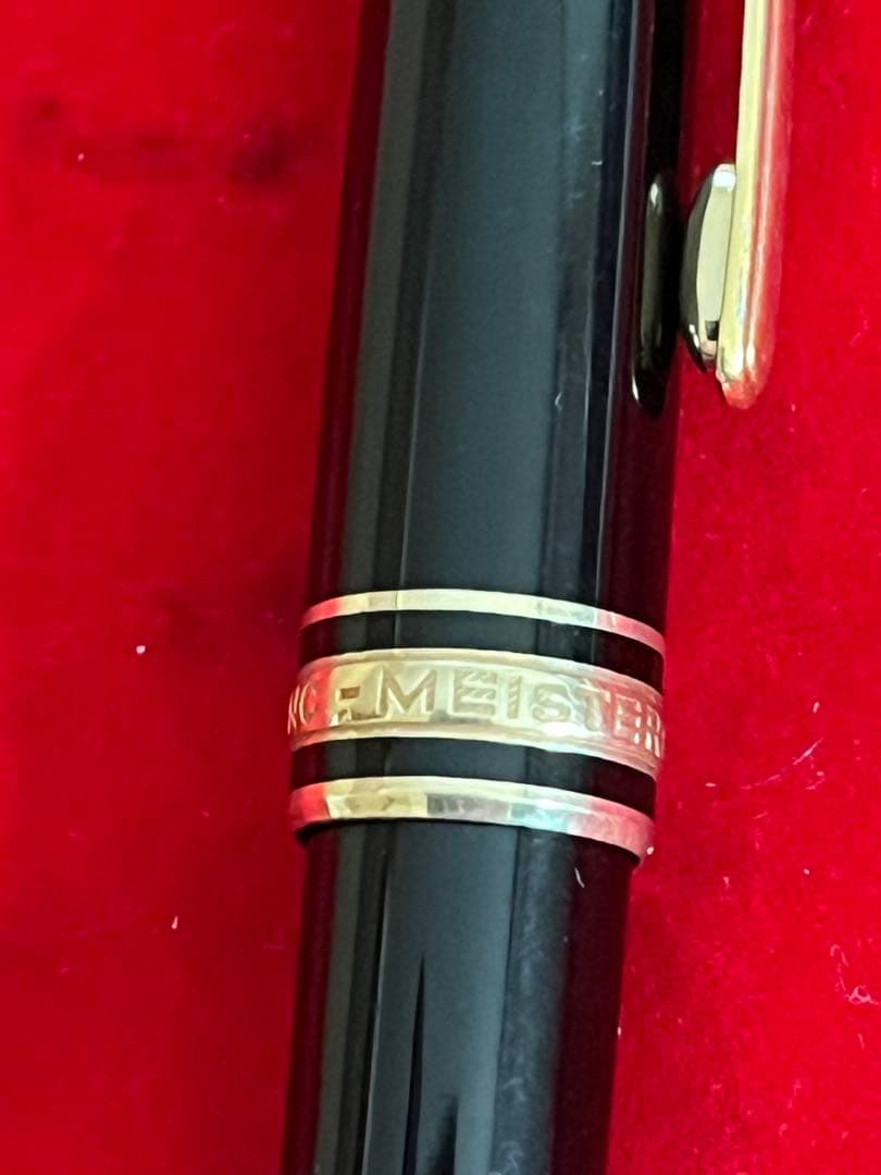 モンブランマイスターシュテュック シャープペンシル165ゴールド ❗️艶やか‼️