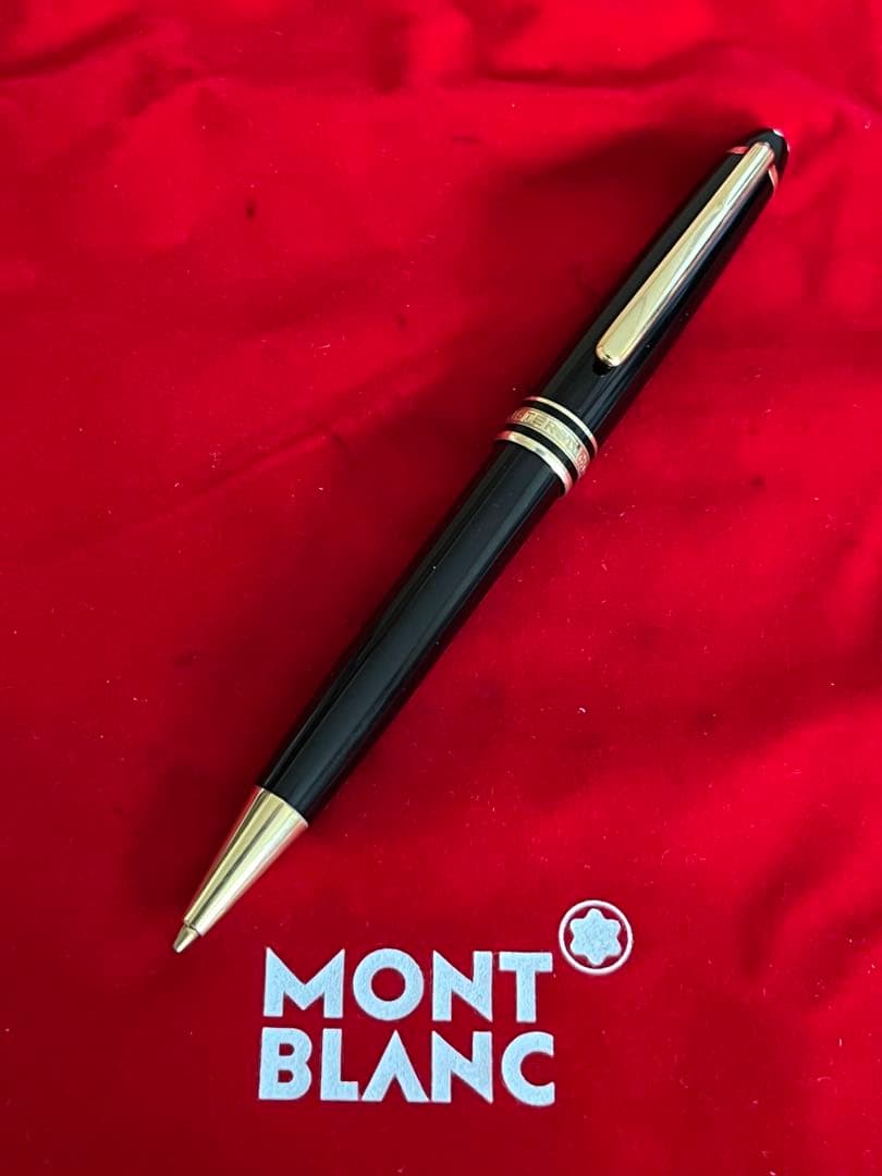 モンブランマイスターシュテュック シャープペンシル165ゴールド ❗️艶やか‼️