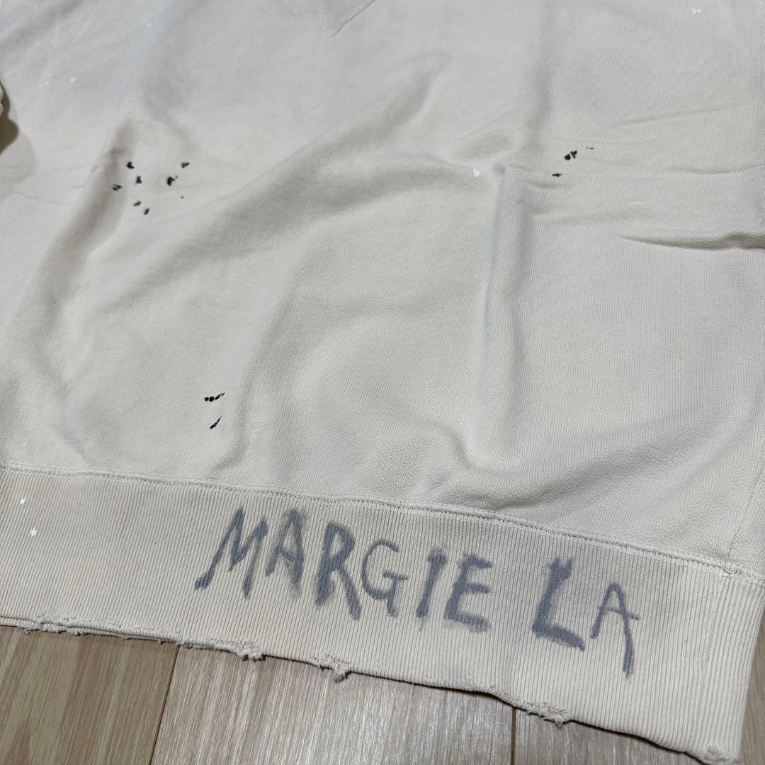 マルジェラ　ダメージ加工スウェット