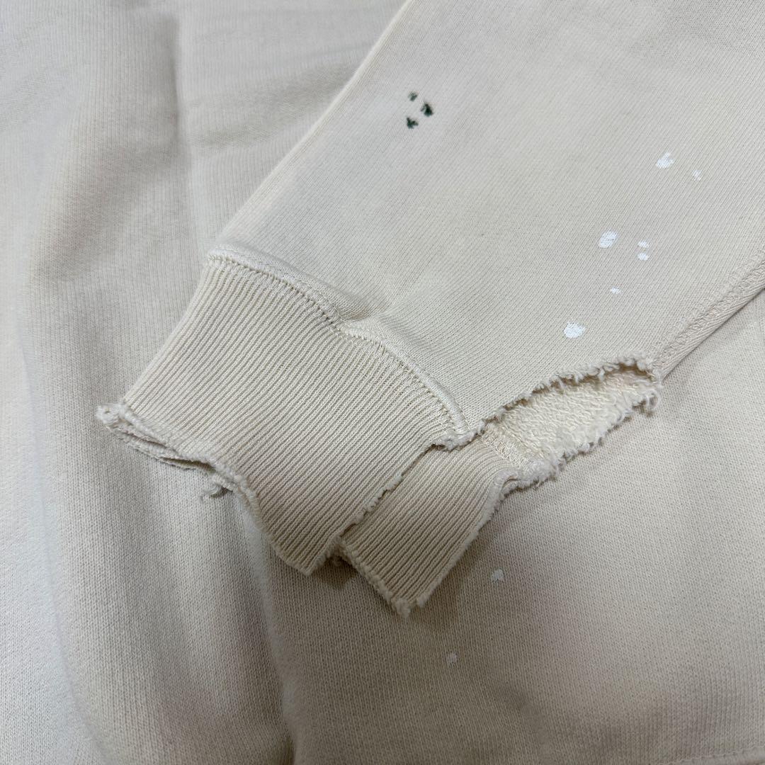 マルジェラ　ダメージ加工スウェット