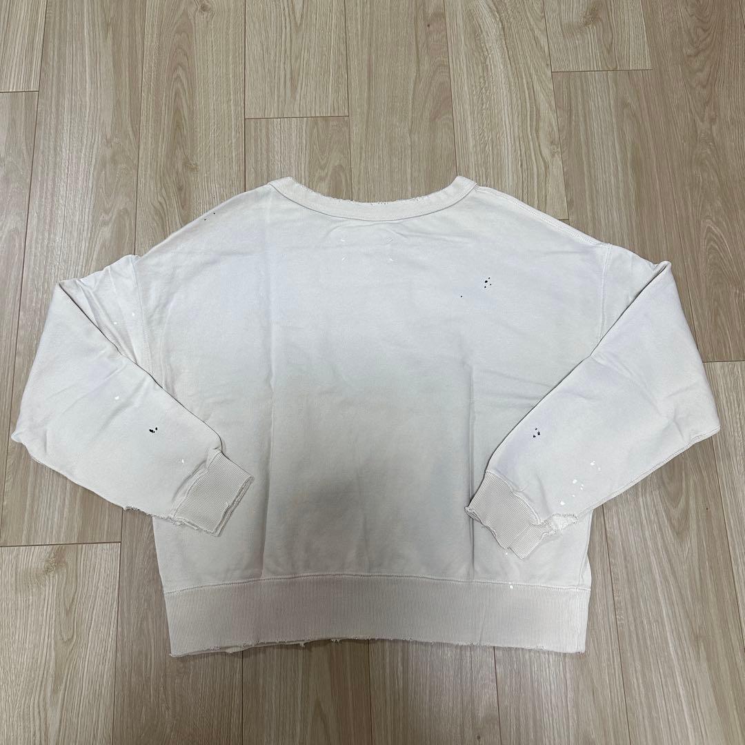 マルジェラ　ダメージ加工スウェット