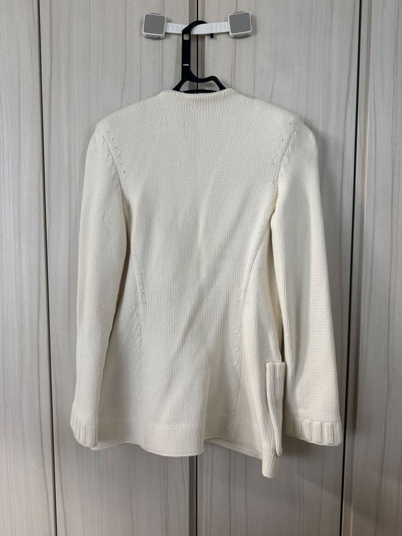 FENDI 白ニット　ジャケット
