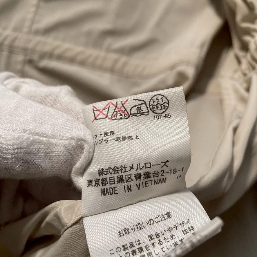 【ひょひ】インゲボルグ　立体ローズレース モッズコート フード付き 11