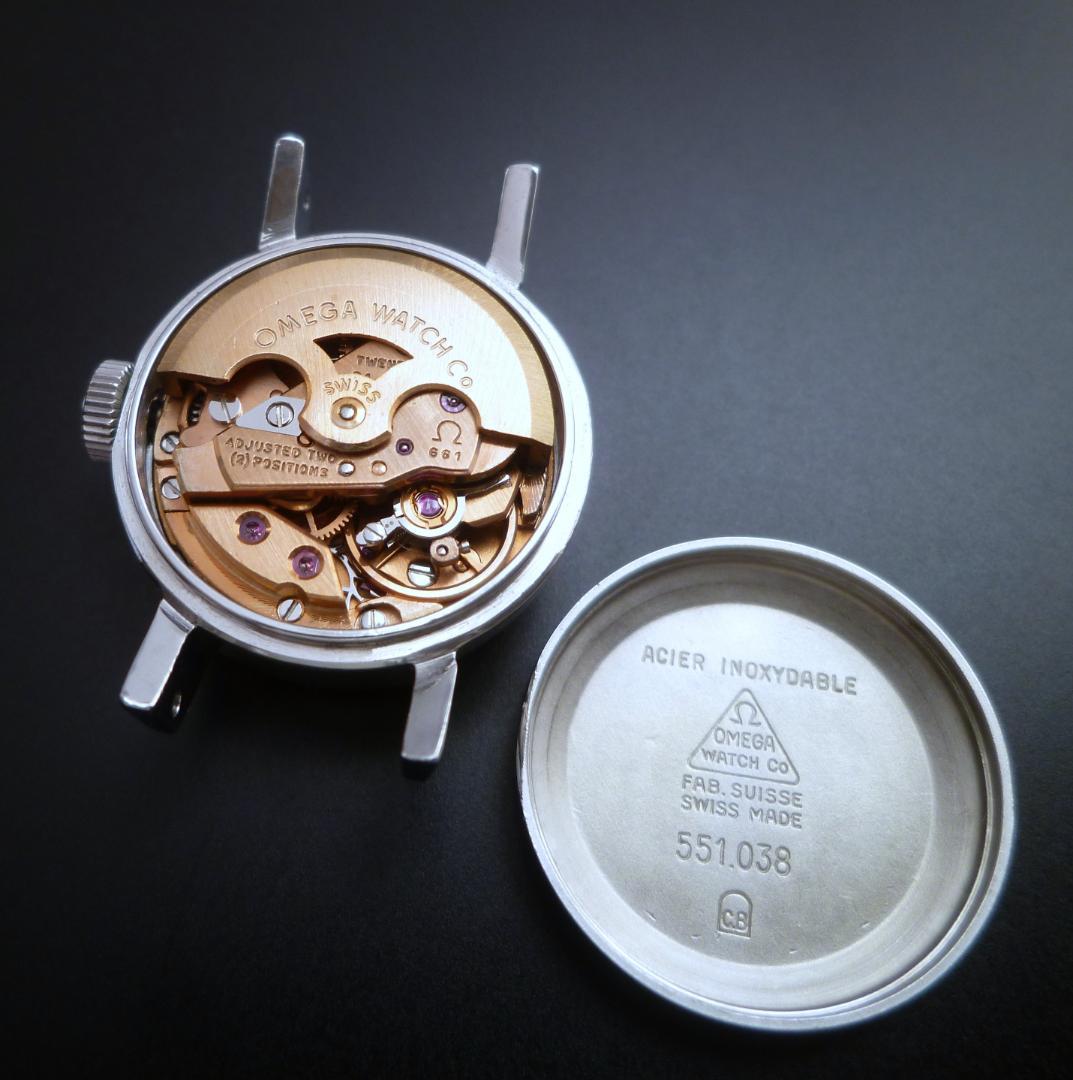 OH済　オメガ　1970年製 デビル　カットガラス　レディース　自動巻き　美品！