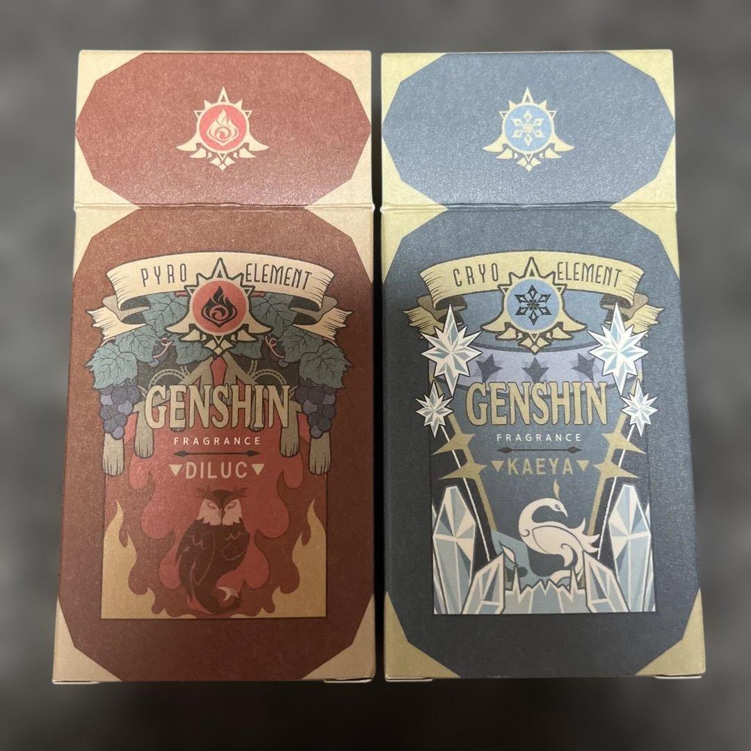 原神 香水 フレグランス primaniacs ディルック ガイア 2点セット