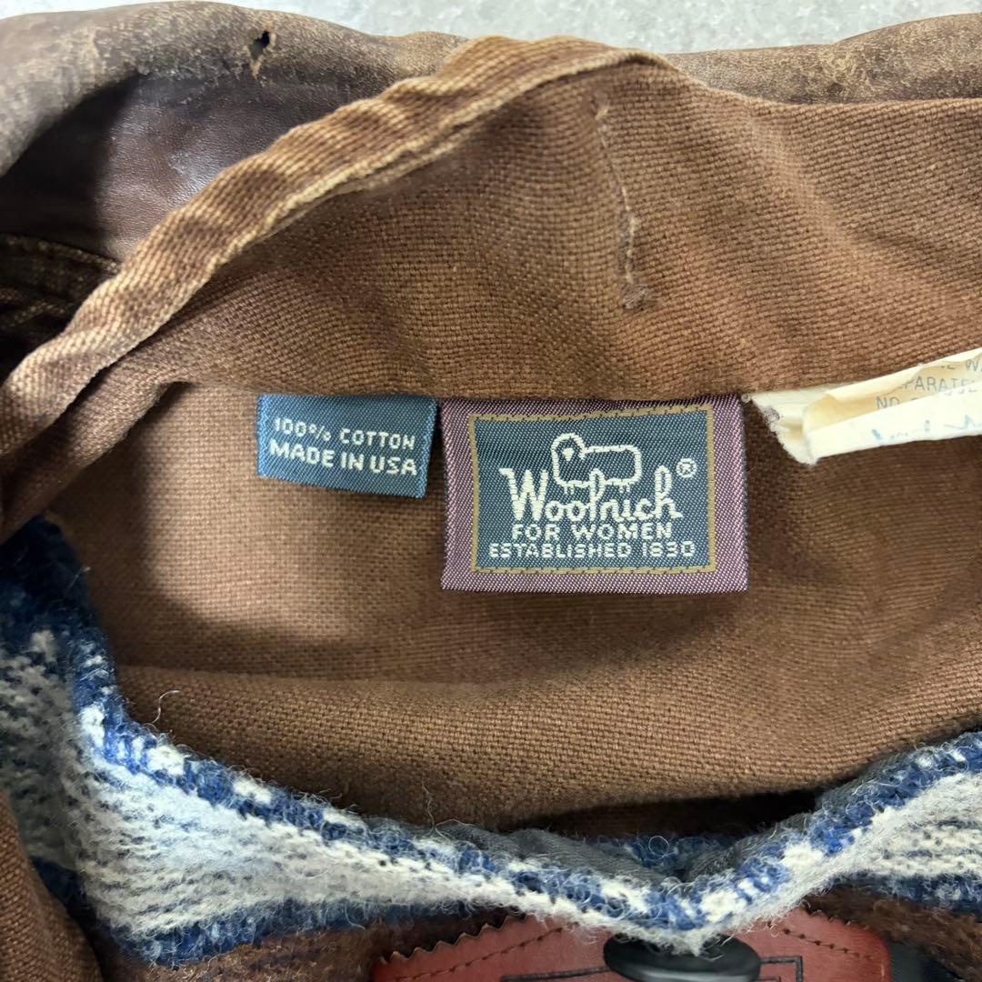 80s USA製 Woolrich ハンティングジャケット ビンテージ