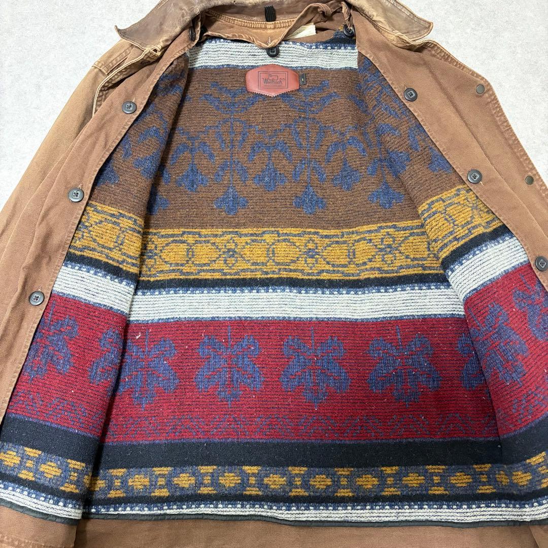 80s USA製 Woolrich ハンティングジャケット ビンテージ