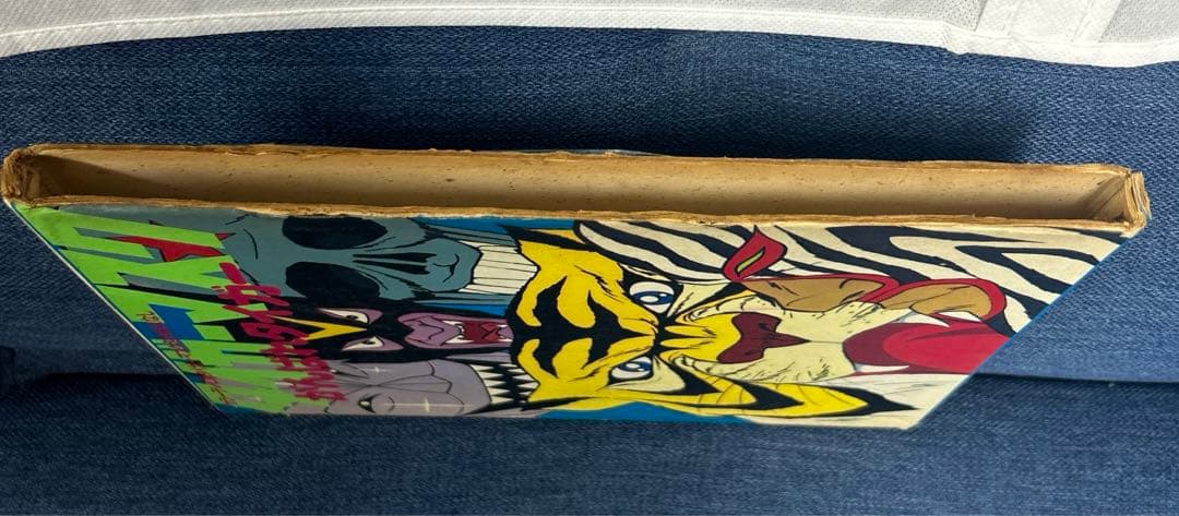 【希少】 タイガーマスク　絵ばなし　がんばれタイガー　アニメ版画