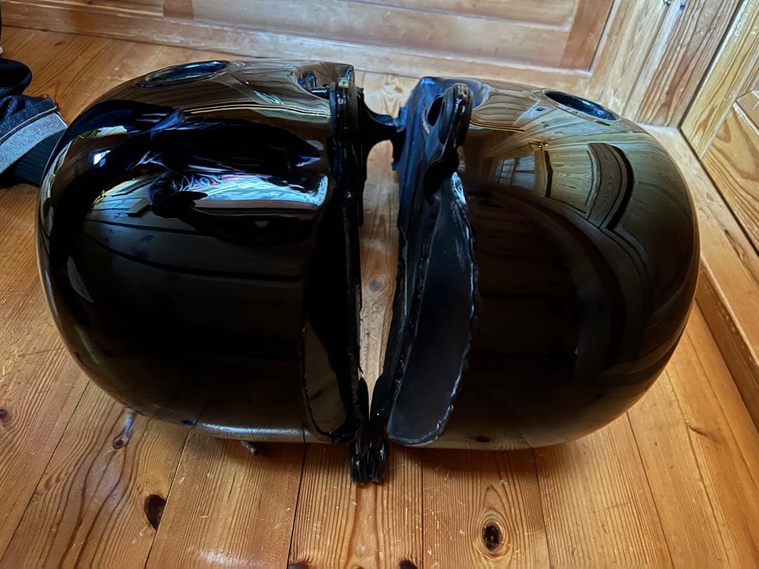 Harley-Davidson バイクタンク 黒塗装　きれい即使用可能