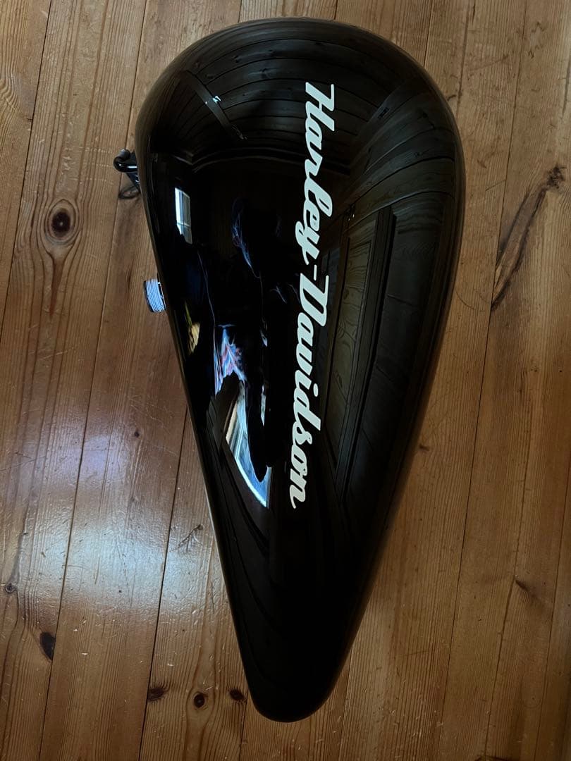 Harley-Davidson バイクタンク 黒塗装　きれい即使用可能