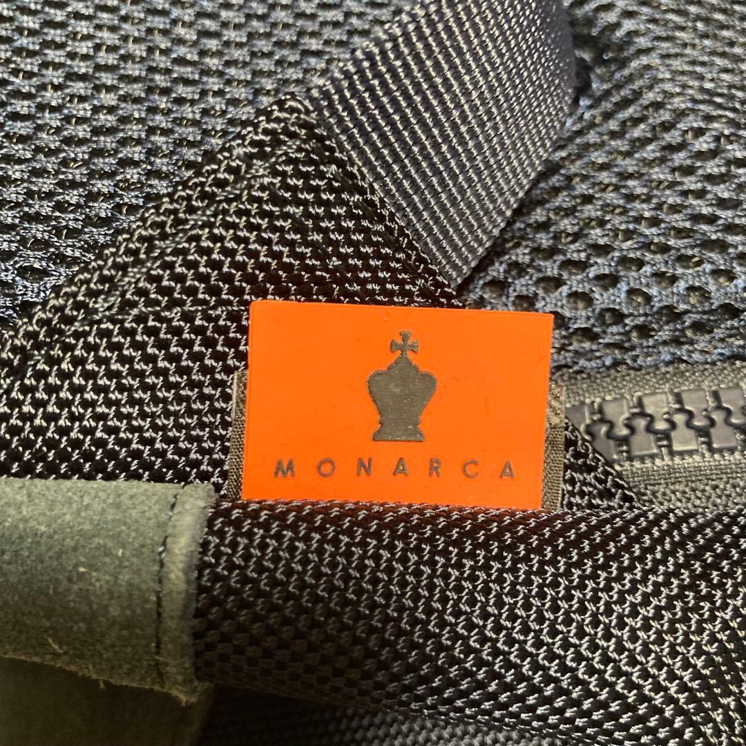 MAKAVELIC MONARCA リュック　ネイビー　スウェード　防水カバー