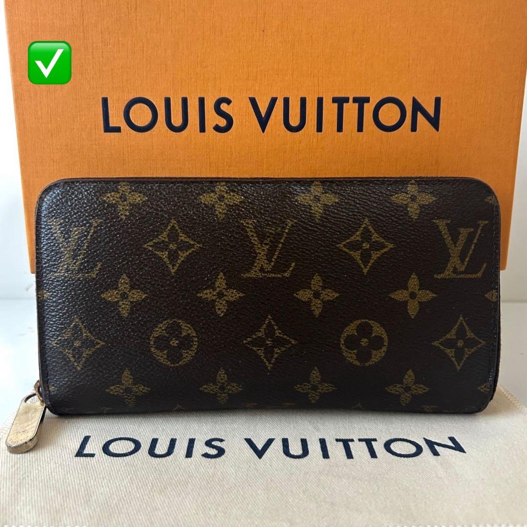 ✅【美品】メンテ済み　ルイヴィトン　モノグラム　ジッピーウォレット　長財布