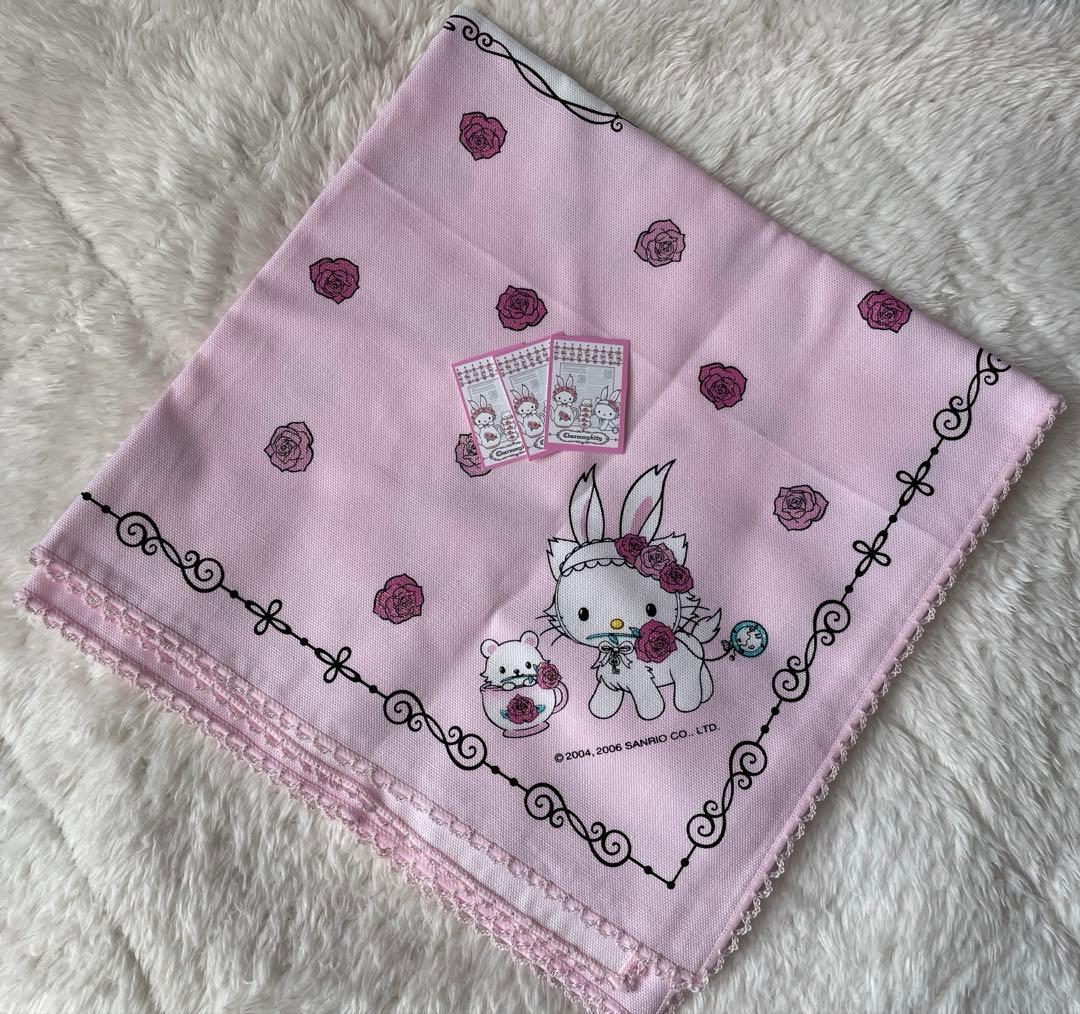 i*p様 ウサミミ チャーミーキティ ハローキティ マルチクロス 布