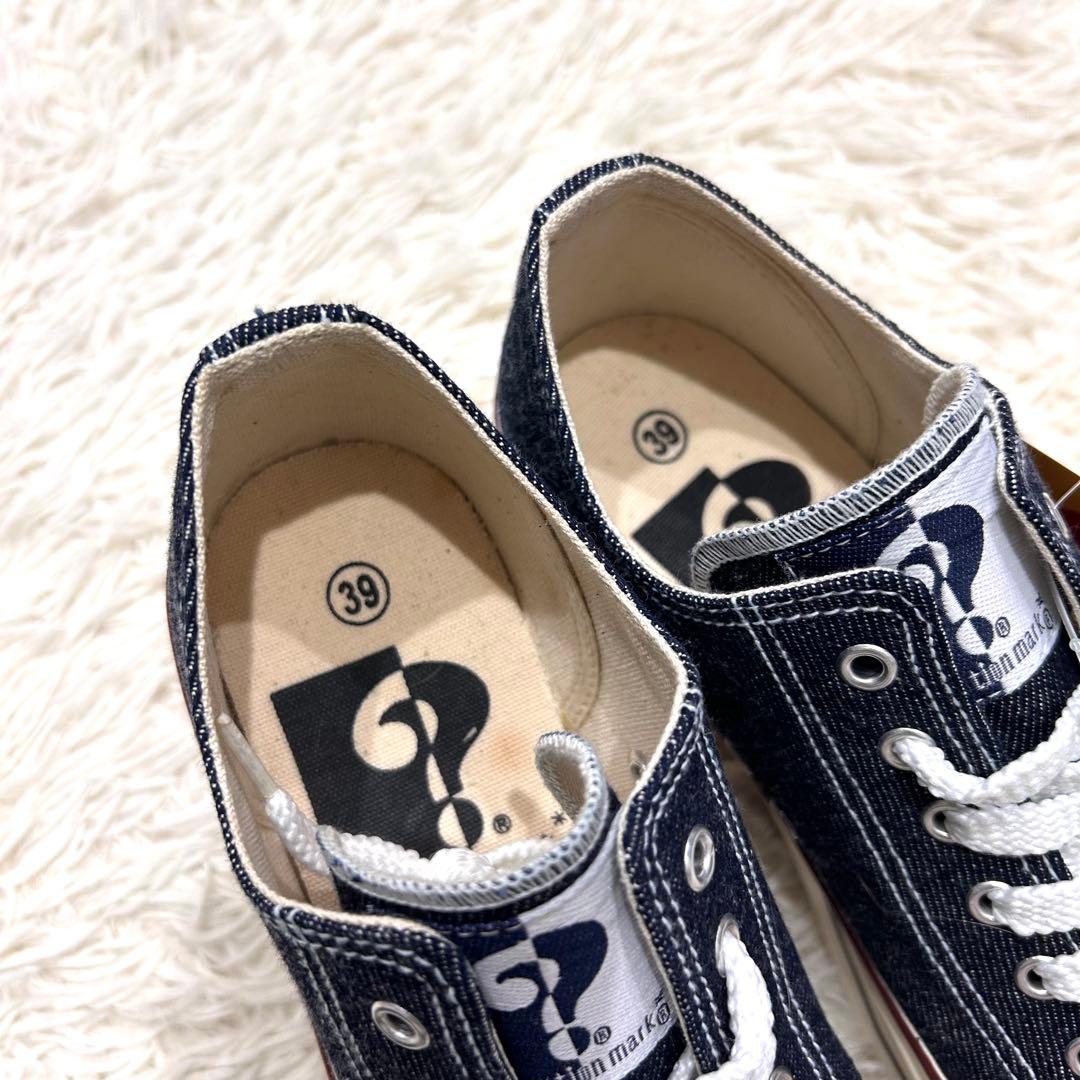 タグ付✨Question mark 厚底スニーカー 90's レア デニム 平成