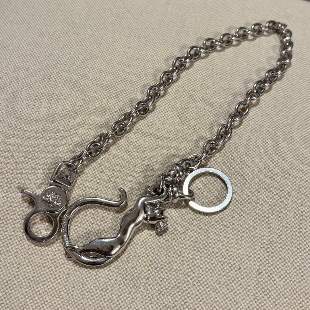 JUSTIN DAVIS 猫　ウォレットチェーン