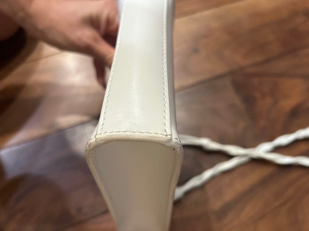 YU　JIL SANDER ホワイト ショルダーバッグ