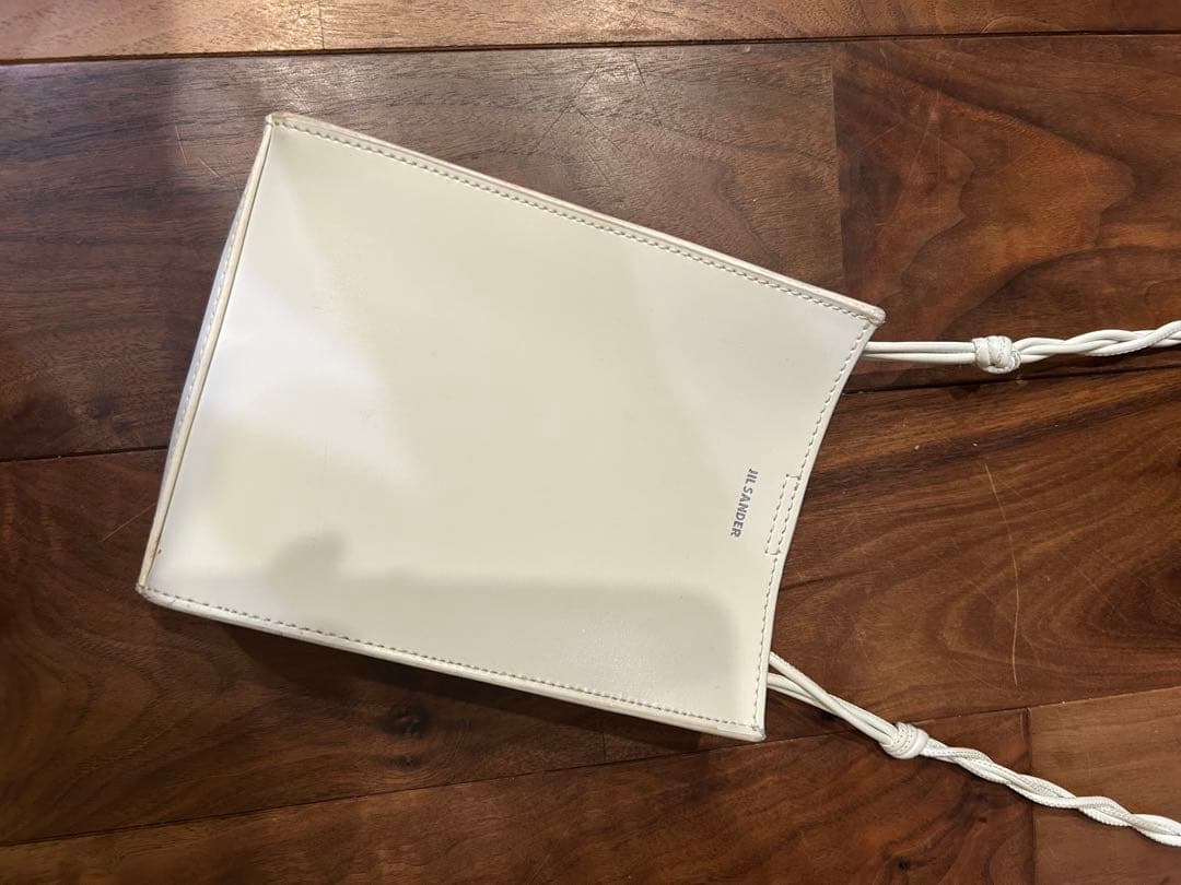 YU　JIL SANDER ホワイト ショルダーバッグ